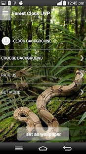 How to mod Forest Clock Live Wallpaper lastet apk for android