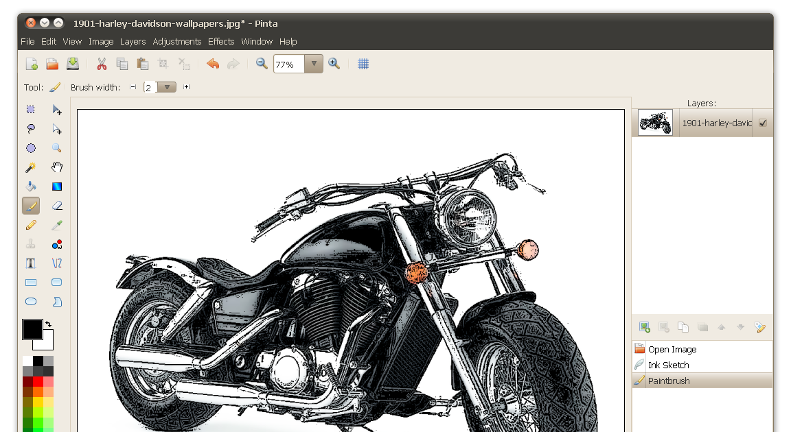 Pinta 0.3 Released (Lightweight Alternative for Windows