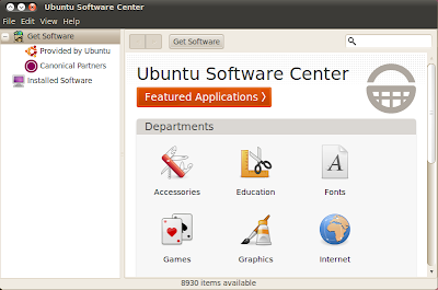 ubuntu software center lucid 10.04 beta 1
