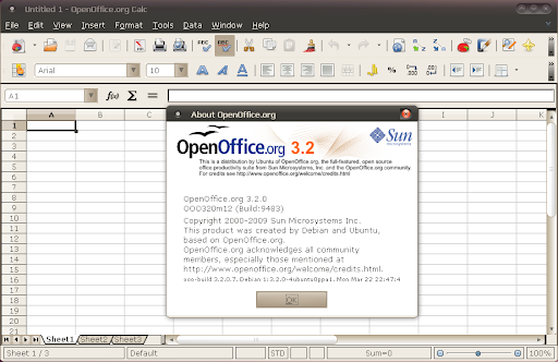 openoffice 3.3 logo. hair OpenOffice 3.3.0 RC3