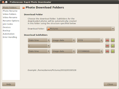 rapid photo downloader