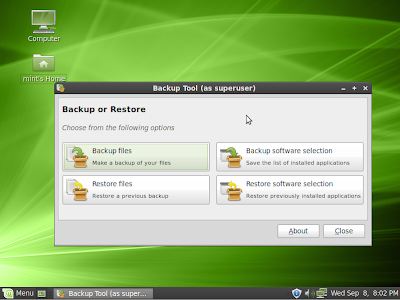 Linux Mint Debian screenshot