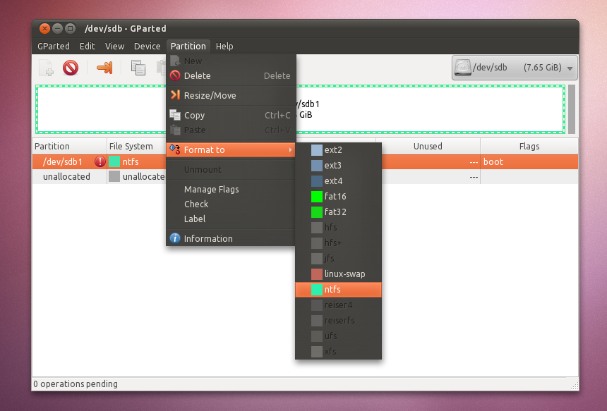Create A Bootable Windows 7 USB Drive From Linux (Tested On Ubuntu) ~ Web  Upd8: Ubuntu / Linux blog