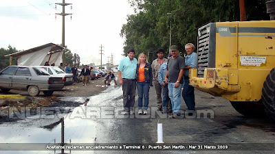 ACEITEROS EN PARO EN TERMINAL &, reclaman encuadramiento