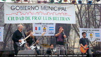 Bandas de Rock a pleno el Viernes 21 y Sábado 22 de Agosto 2009 en Motoencuentro Fray Luis beltrán