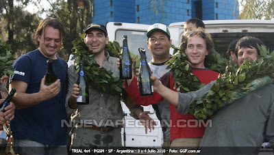 Ganadores Trocha Angosta Julio 2010 - PGSM