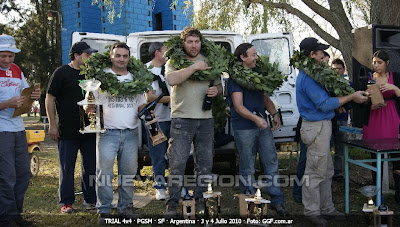 Ganadores de la categoría Trocha Ancha