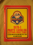 Bally Pinball 1979-1 Parts Catalog