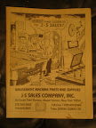 J-S Sales Company Inc Flyer / Catalog (Amusement Parts and Supplies)