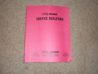 Bally Midway Service Bulletins