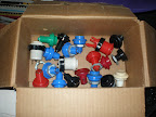 Box of pushbuttons