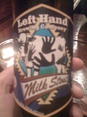 Left Hand brewing company - Milk stout