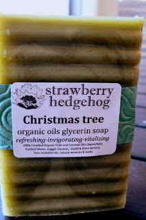 christmas tree soap