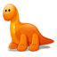 Dino_orange_64x64