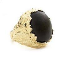 Alexis Bittar Jewelry - Sculpted Wood Ring