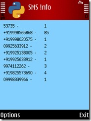 CALLS INFO analyses outgoing calls and incoming calls graphically CALLS INFO analyses outgoing calls and incoming calls graphically