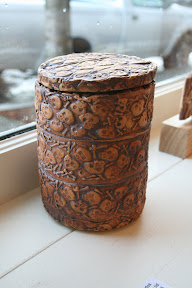 ceramic container handbuild 3-2-2011