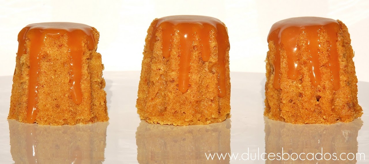 bizcochos de dátiles y toffee