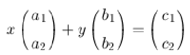 二阶行列式向量形式