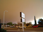 Smoke from the Freeway Complex Fire