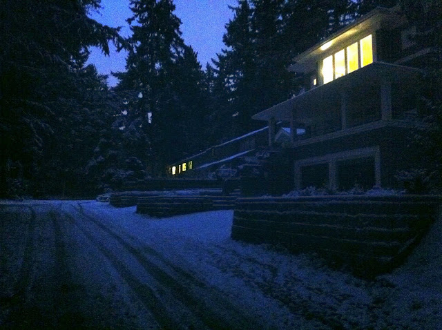 the view as I left the house