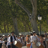 Procession at the Vallabregues Festival
