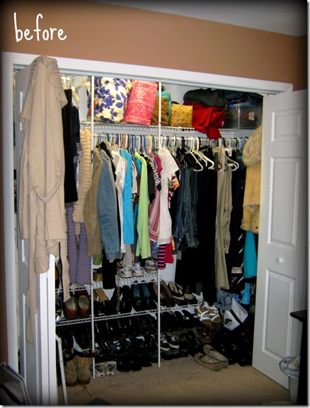 closet before