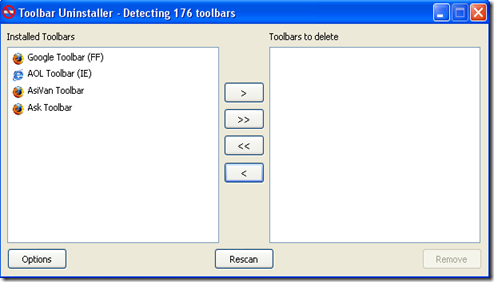 Toolbar Uninstaller