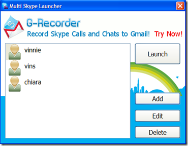 Multi Skype Launcher