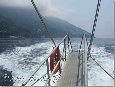 Ciao Amalfi Coast Blog View toward Praiano