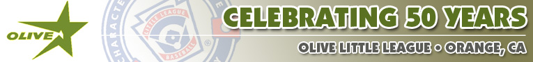 Olive Little League 50th Anniversary