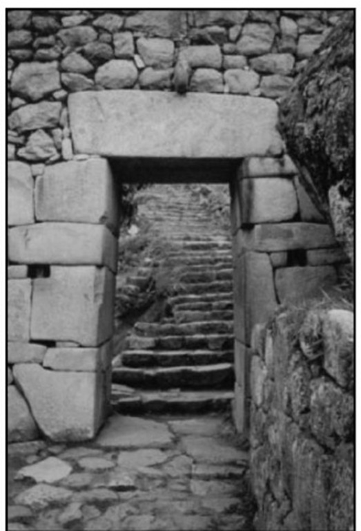 Sacred gateway, Machu Picchu. 