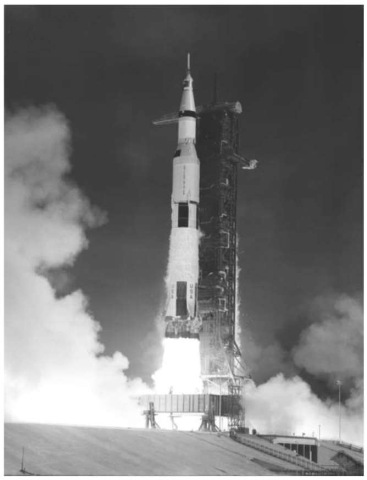 The launch of Apollo 11, the first lunar landing mission, on 16 July 1969.This figure is available in full color at http://www.mrw.interscience. wiley.com/esst.