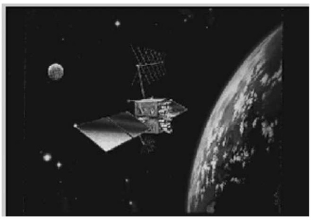 The Navstar Global Positioning System (GPS) is a constellation of orbiting satellites that provides navigational data to military and civilian users all over the world. The system is operated and controlled by members of the 50th Space Wing, located at Schriever AFB, Colorado. Figure courtesy USAF Space Command. Picture can be found at http://www.peterson.af.mil/hqafspc/Library/FactSheets/FactSheets.asp7FactChoice — 9. This figure is available in full color at http://www.mrw.interscience.wiley.com/esst.