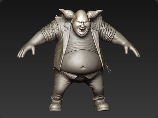 Clown_Zbrush_Front