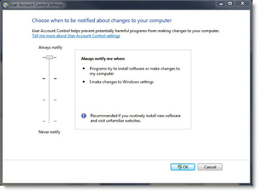 повышаем безопасность windows 7 windows uac raise
