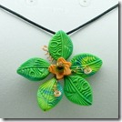 PC flower pendants