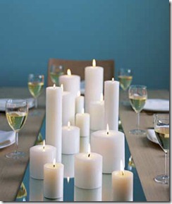 Real Simple Glass Top Candles