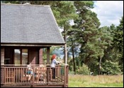 Wonderful Views from the Log Cabins
