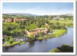Fantastic Holiday Park Location on the River Side