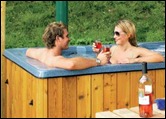 Relax in Private Hot Tubs with your Log Cabin