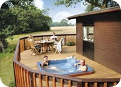Lodges with Hot Tubs