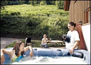 Enjoy a Dip in your own Private Hot Tub