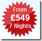 7 Nights Away from £549.00