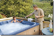 Enjoy the Views from a Private Hot Tub