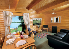 Stay in Comfortable Log Cabin Accommodation