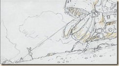 Howl's Moving Castle storyboard