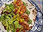 Grilled Shrimp Taco with Mango Salsa & Guac
