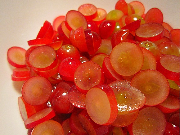 Sliced Grapes