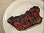 Grilled NY Strip Steaks